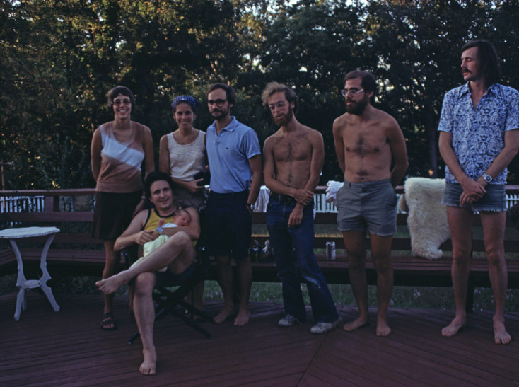 Jeff and kids at newport house14